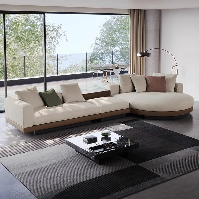 Modern Luxury Modular Sofa Set for Living Room Fabric