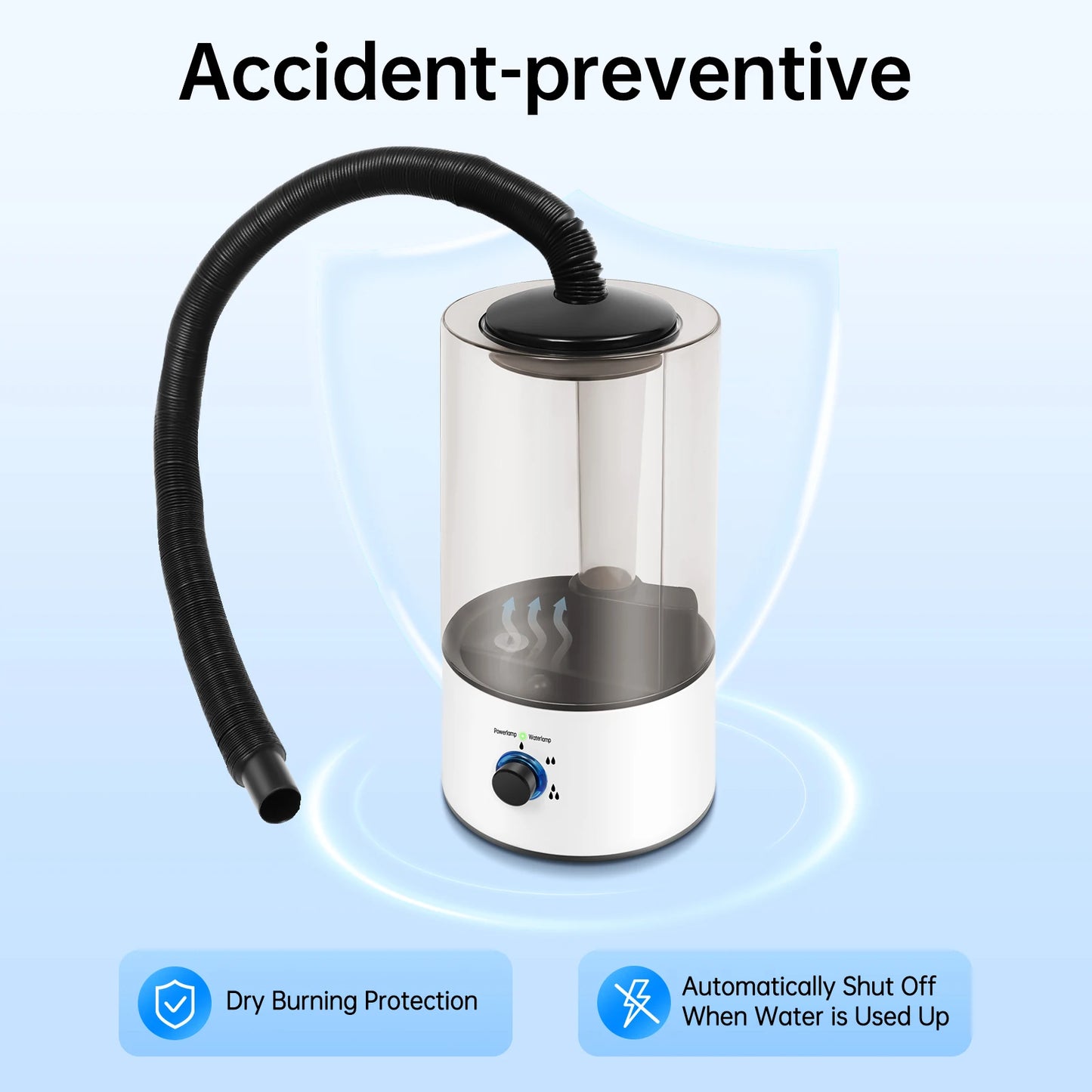 Reptile Humidifier Fogger With Adjustable Hose And Low Noise 25W