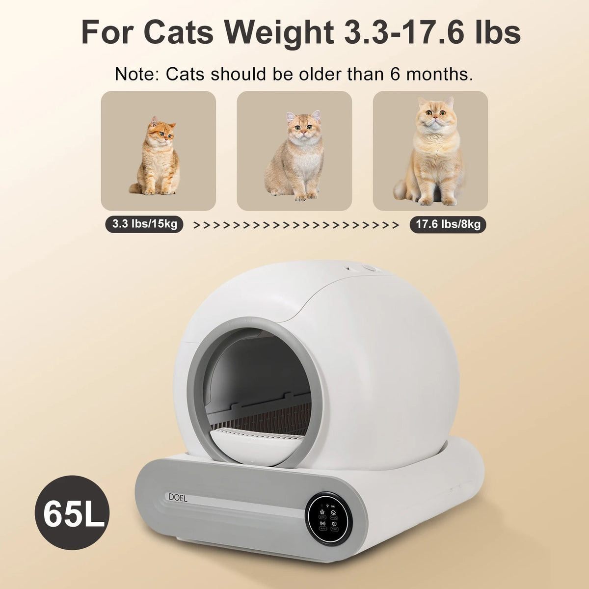 Automatic Smart Litter Box The Pet & Home Store