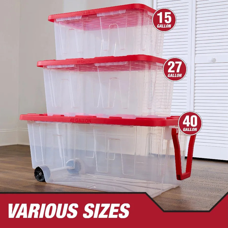Clear Storage Bins with Lids The Pet & Home Store