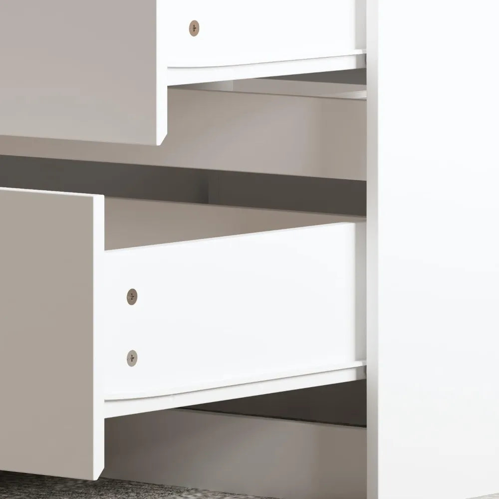 MKDK Glass Display Cabinet With Walk In Island For Jewelry