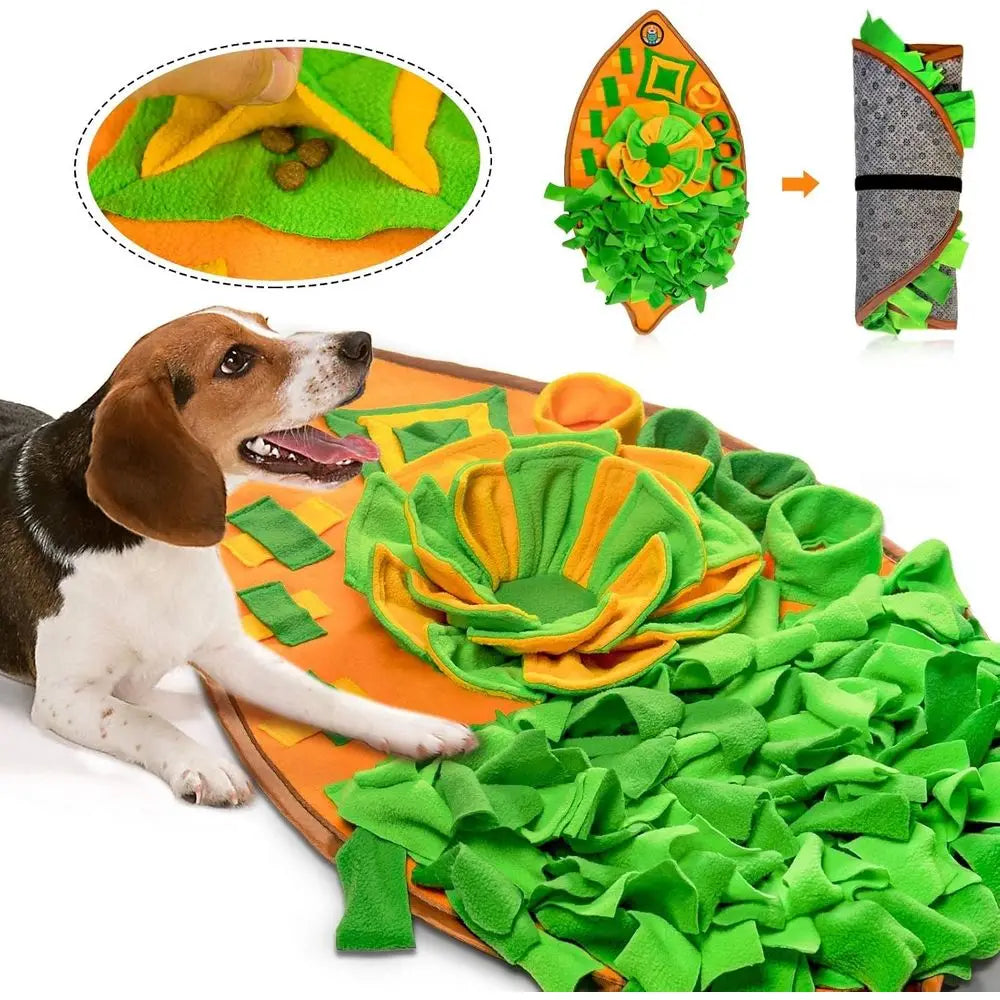 Snule Mat for Dogs, Dog Cats Nosework Feeding Mat, Pet Interactive Dog Puzzle Toys Encourages Natural Foraging Skills or Trainin The Pet & Home Store
