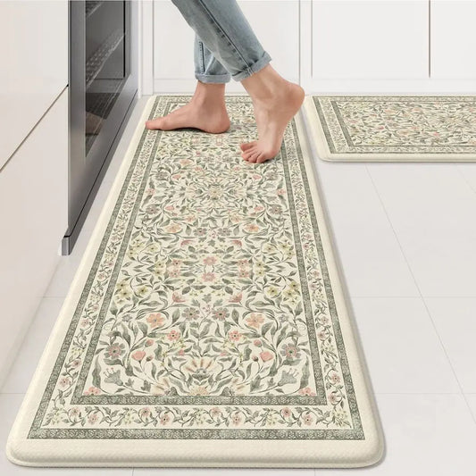Anti Fatigue Kitchen Mats Set Of 2 Cushioned Non Slip