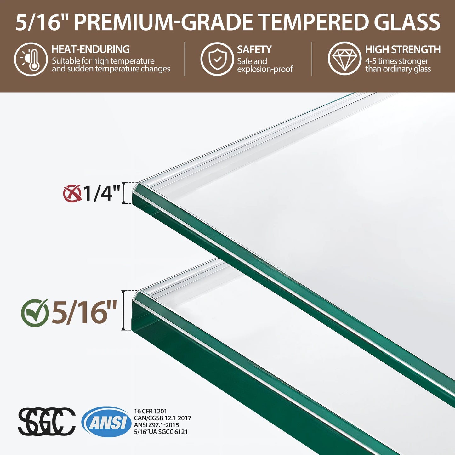 Sh.Kl Frameless Sliding Shower Door Brushed Nickel Tempered Glass