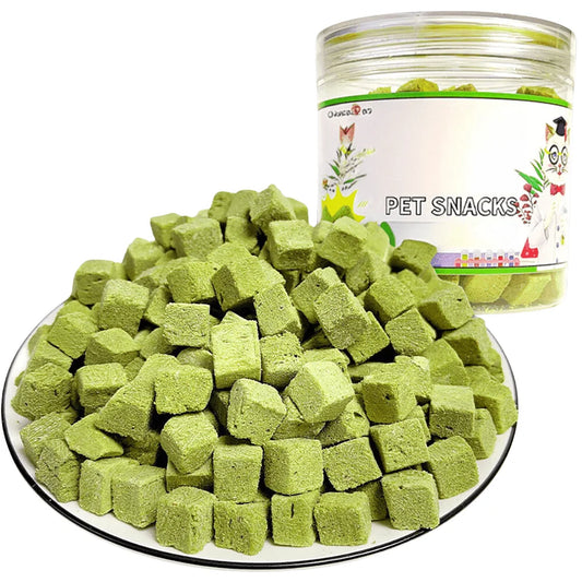 Cat Grass Hairball Treats for Cats Chicken Flavor Teeth Cleaning