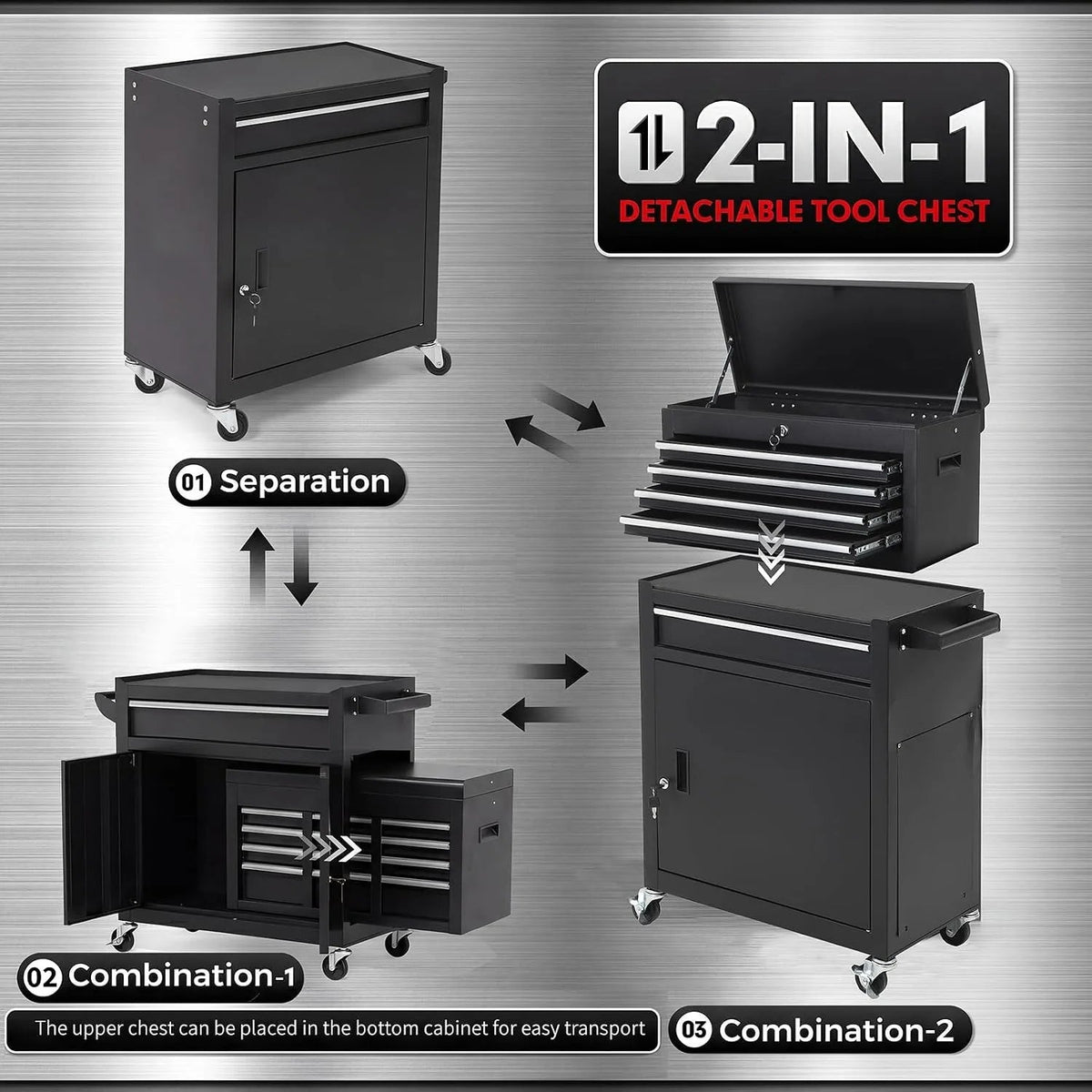 5 Drawer Rolling Tool Cabinet The Pet & Home Store