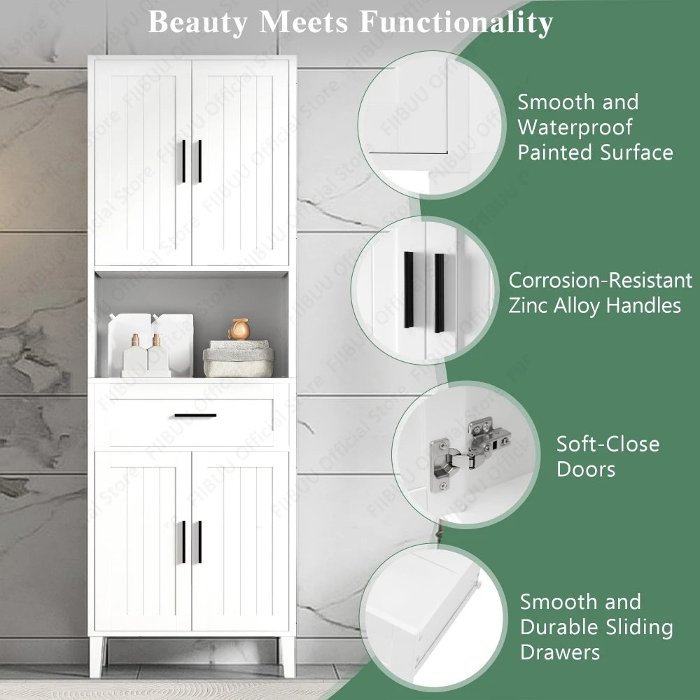 Freestanding Bathroom Storage Cabinet The Pet & Home Store