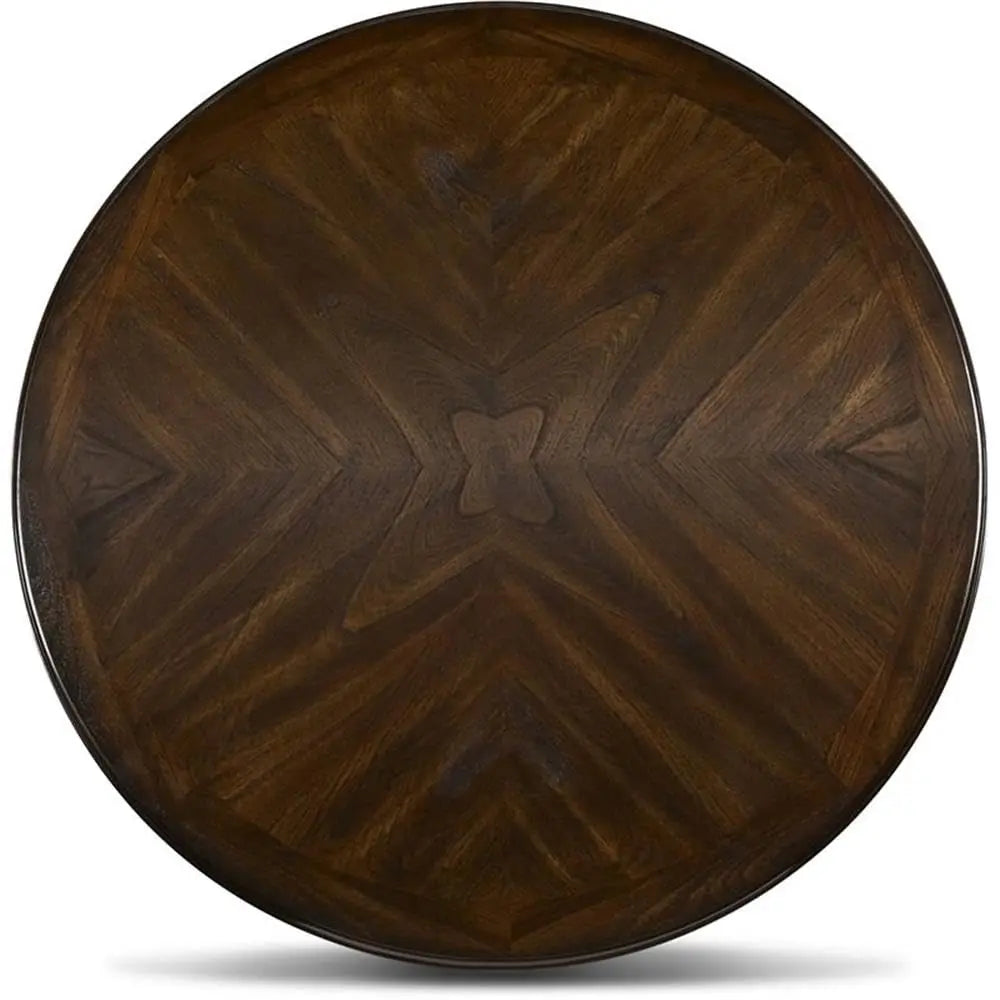 Solid Wood 5-Piece Round Dining Set For Kitchen And Dining