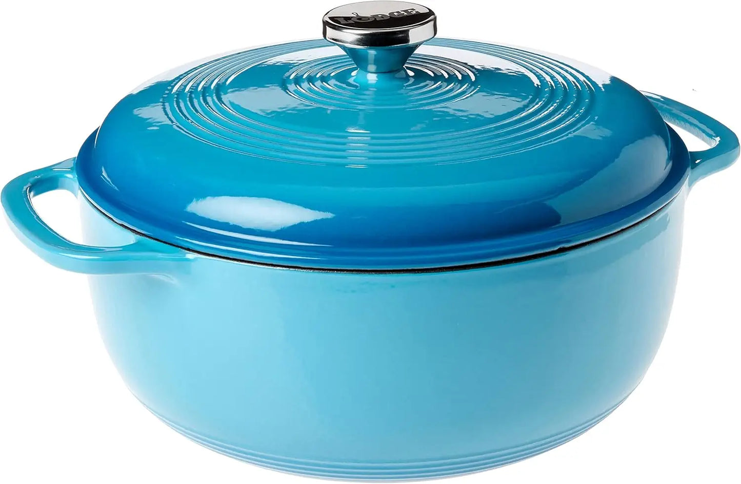Lodge Enameled Cast Iron Dutch Oven Lid Oven Safe 500F