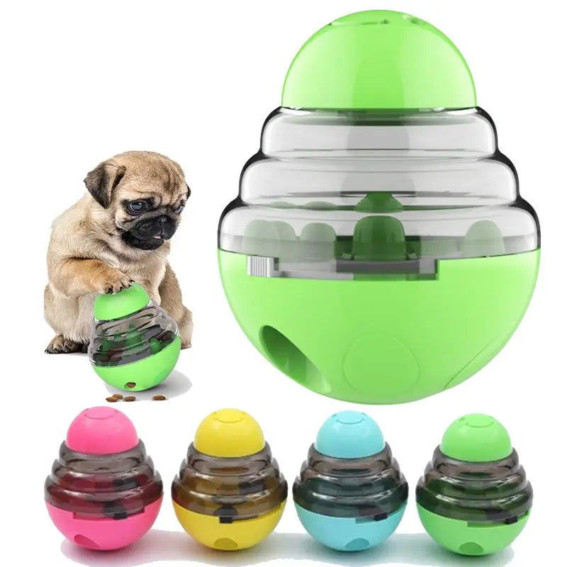 Dog Toys Food Ball Food Dispenser Training Balls Interactive Puppy Cat Slow Feed Pet Tumbler Toy Dogs Puzzle Toys Pet Supplies The Pet & Home Store