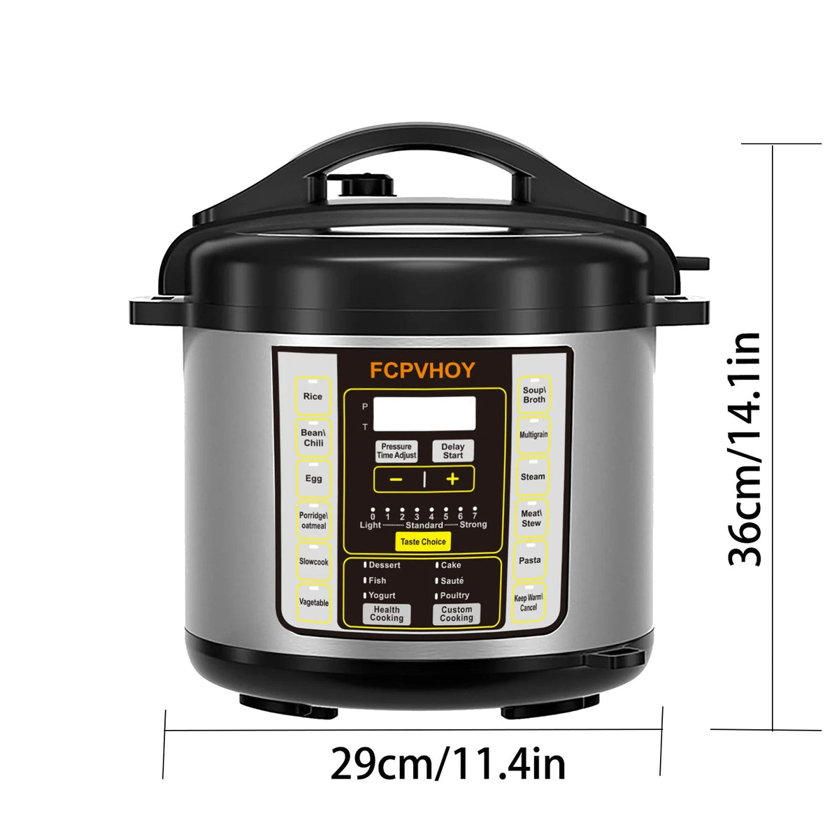 9-in-1 Electric 6 Qt Pressure Cooker The Pet & Home Store