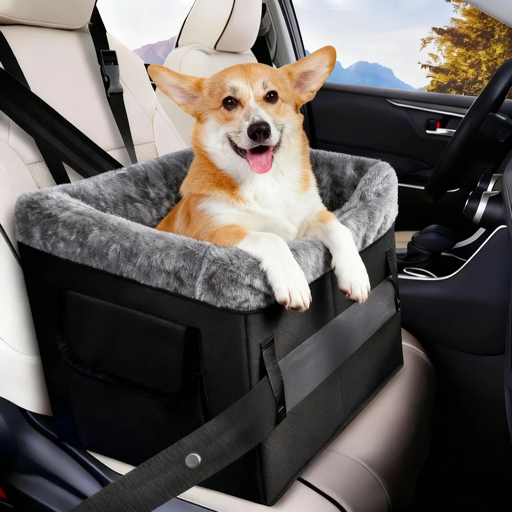 Portable dog height increasing seat - suitable for heavy-duty car seats for small dogs weighing no more than 20 pounds