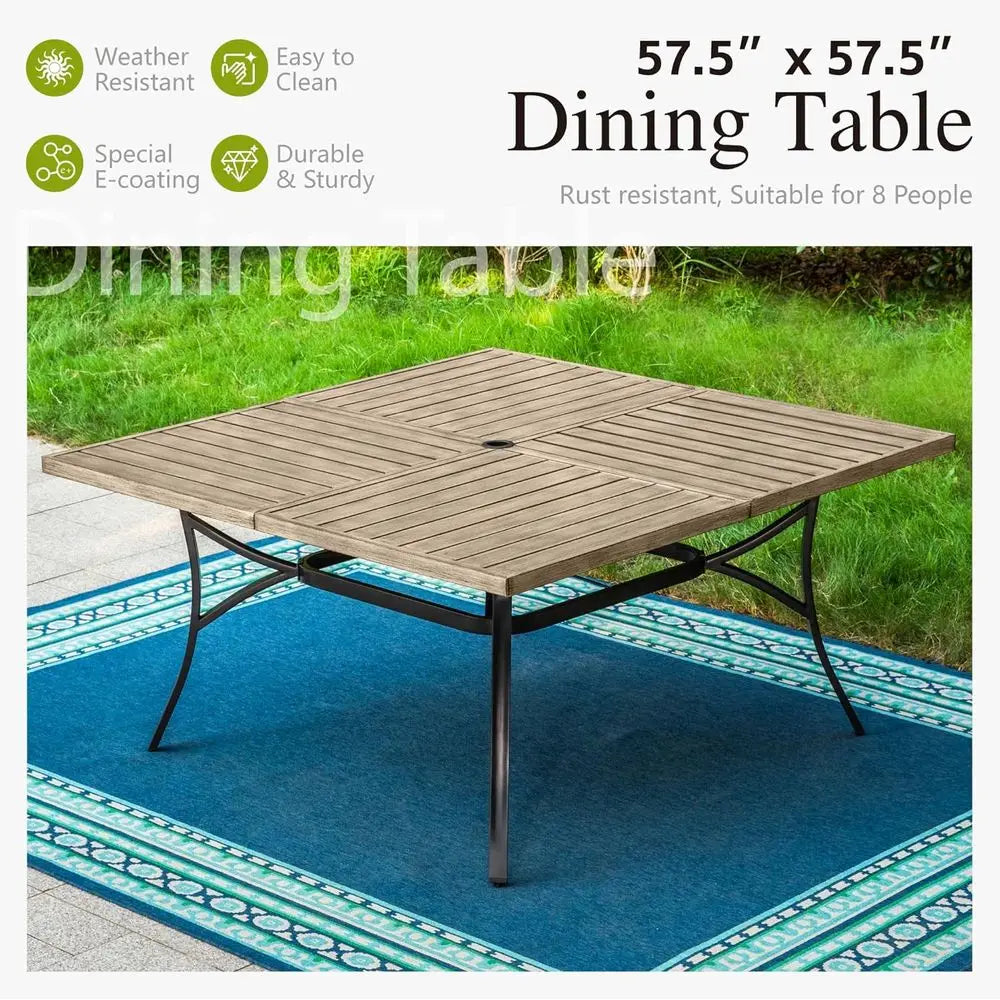 9 Pc Patio Dining Set The Pet & Home Store