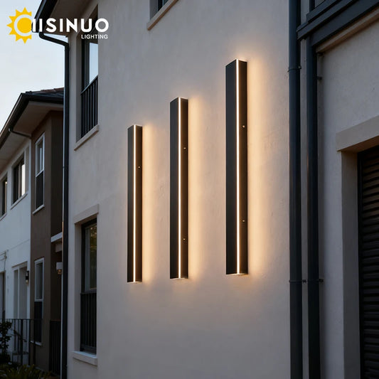 IISINUO Outdoor Porch Light IP67 Dimmable Triac Smart Wall Lamp