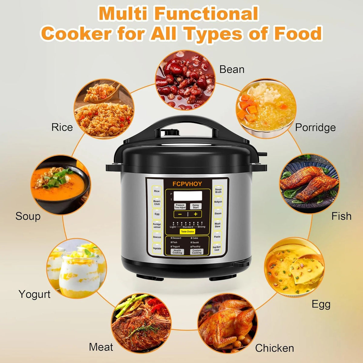 9-in-1 Electric 6 Qt Pressure Cooker The Pet & Home Store