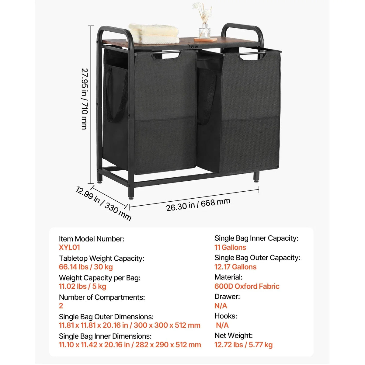 Large Laundry Hamper