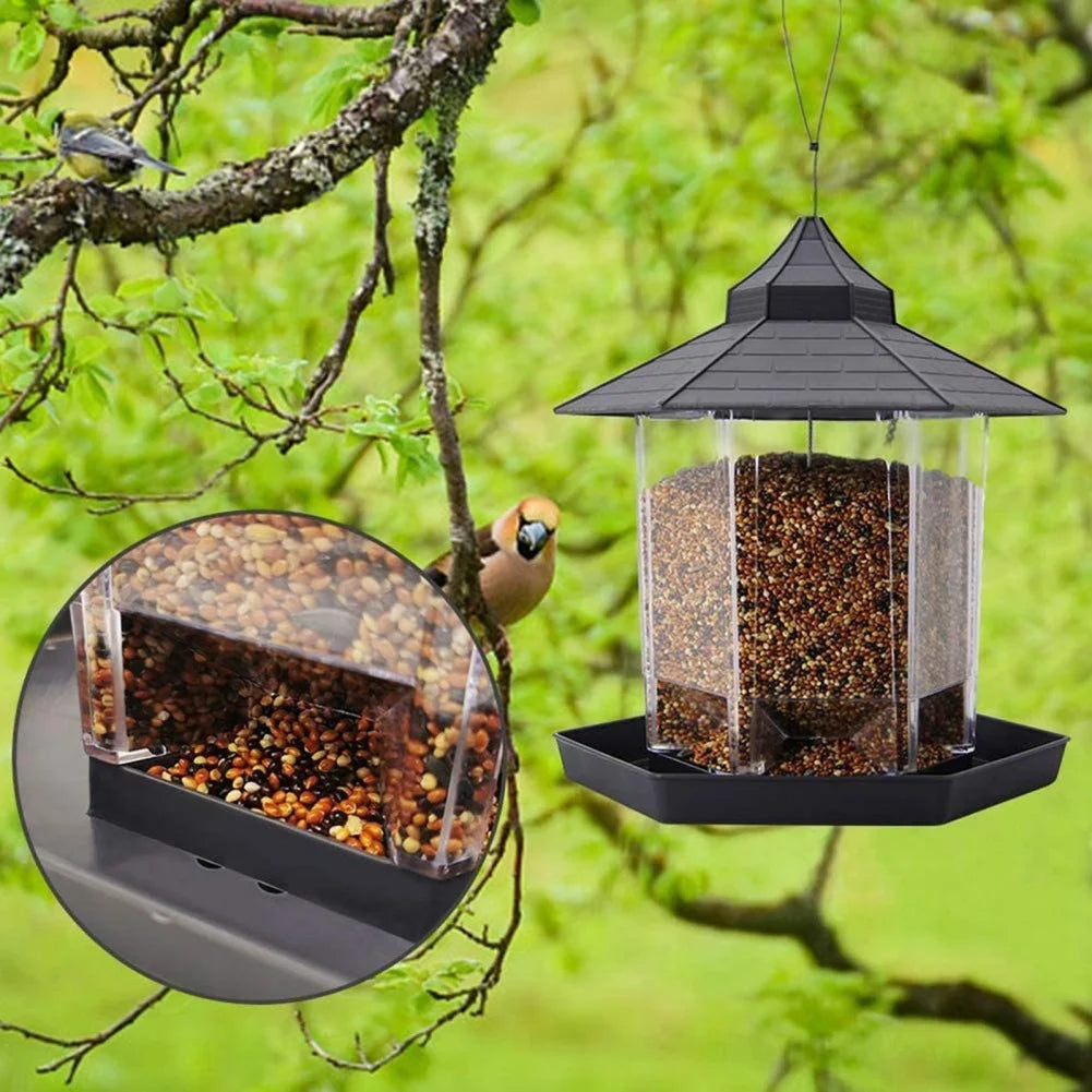 Rust Proof Hanging Bird Feeder Squirrel Proof Cardinal Wildlife Feeder
