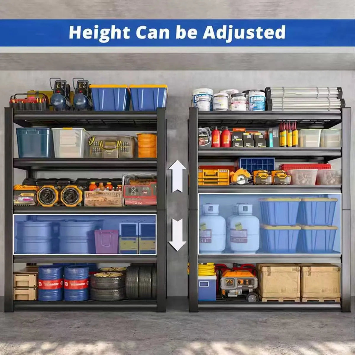 72" Adjustable Metal Utility Rack The Pet & Home Store