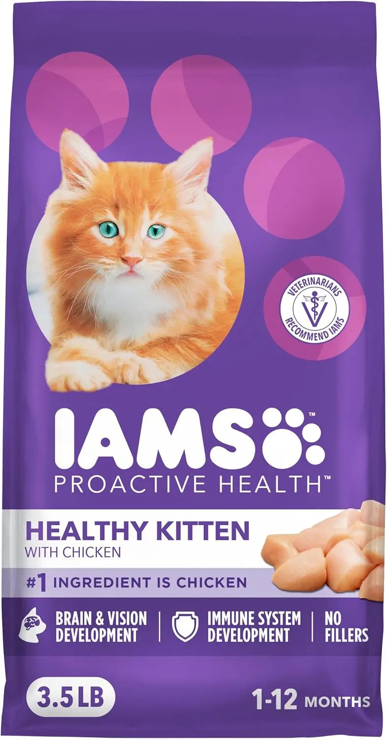 Healthy Kitten Dry Cat Food With Real Chicken For Kittens