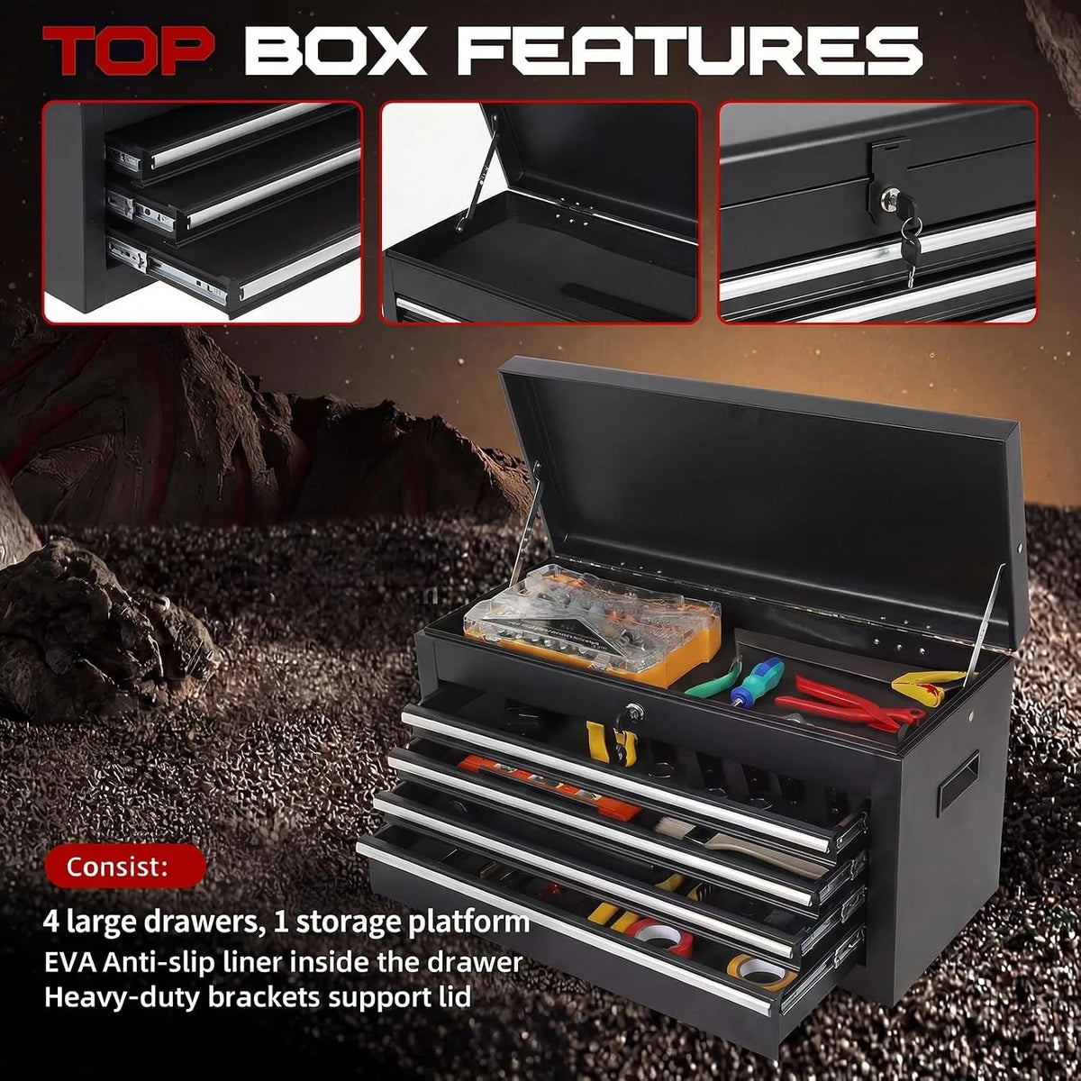 5 Drawer Rolling Tool Cabinet The Pet & Home Store