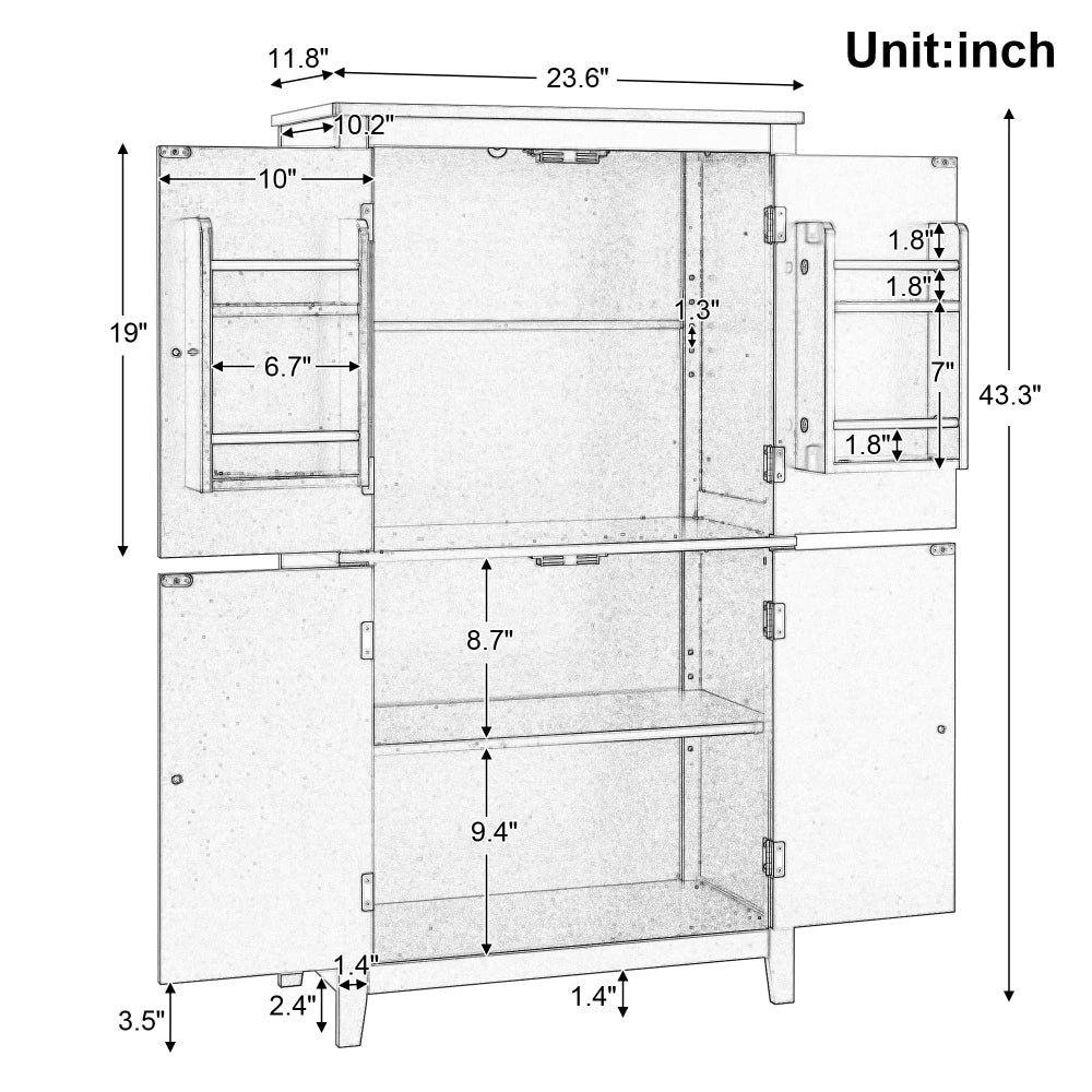 Bathroom Floor Storage Cabinet The Pet & Home Store