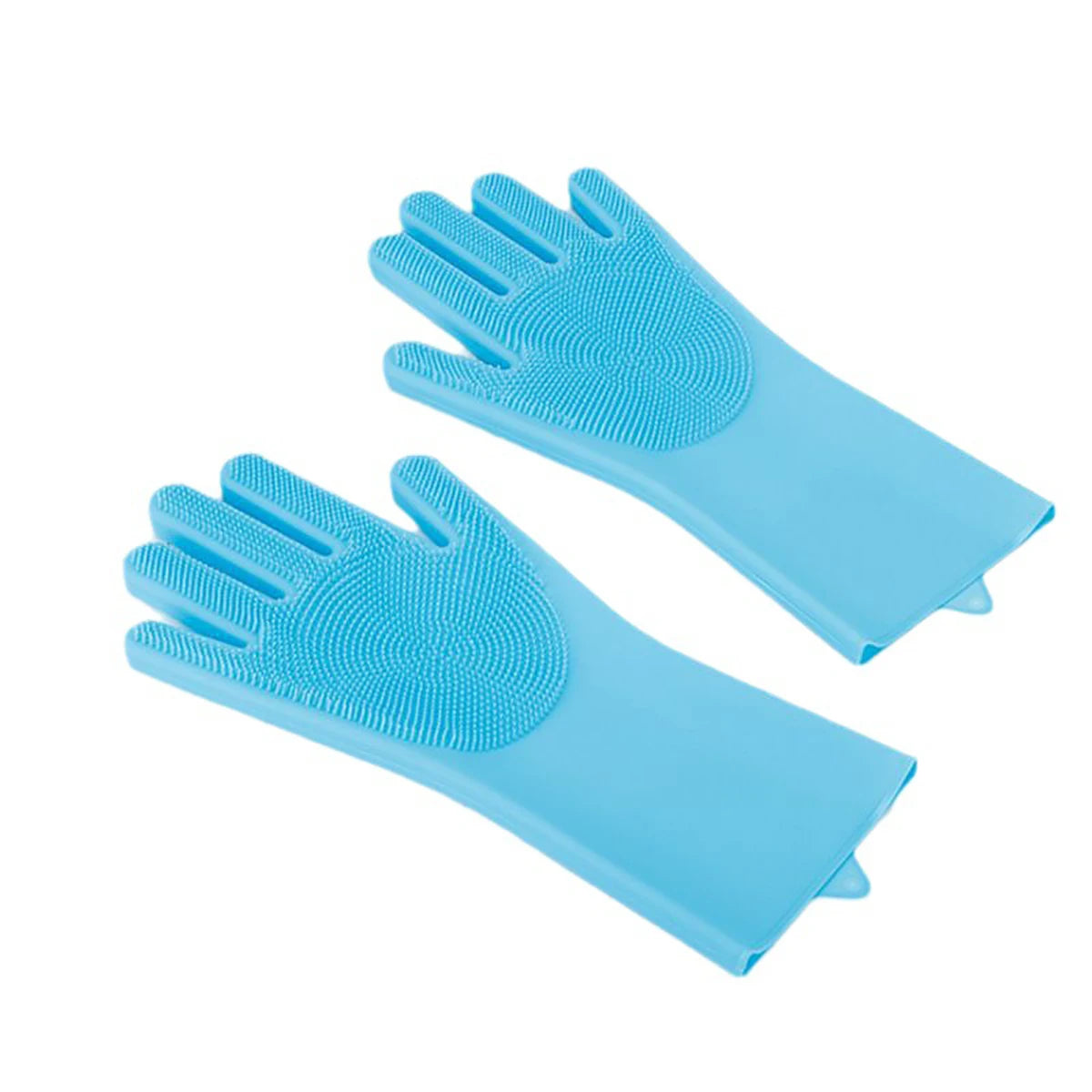 Silicone Pet Grooming Cleaning Gloves For Dogs And Cats