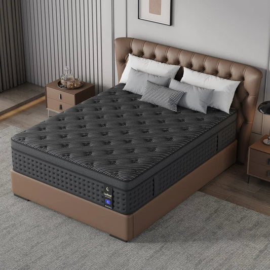 LayRoad Memory Foam Spring Mattress With Medium Firmness Support The Pet & Home Store