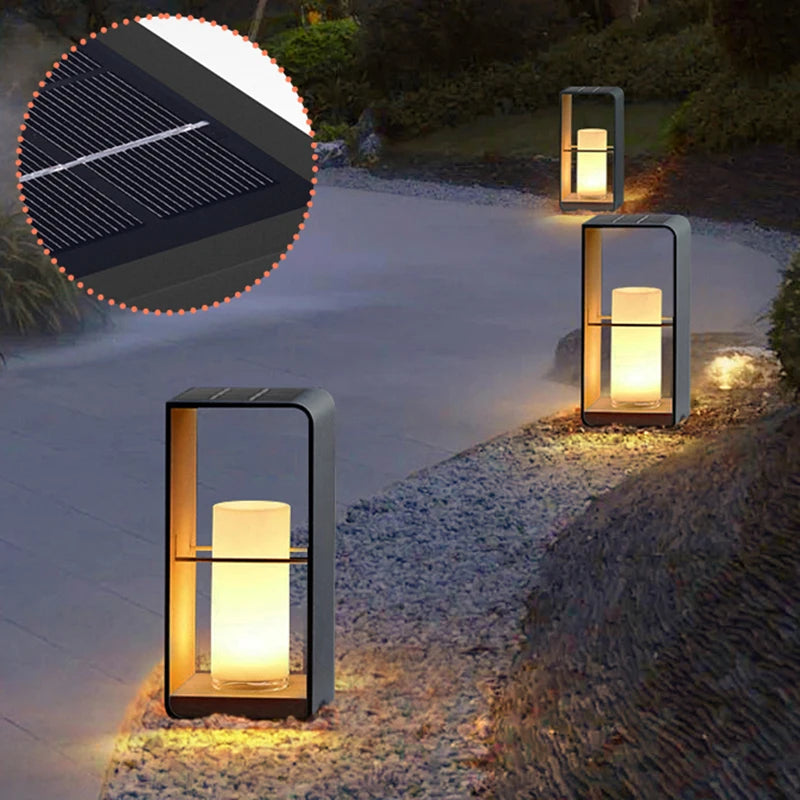 Outdoor LED Lawn Floor Lamp For Garden Courtyard Lighting