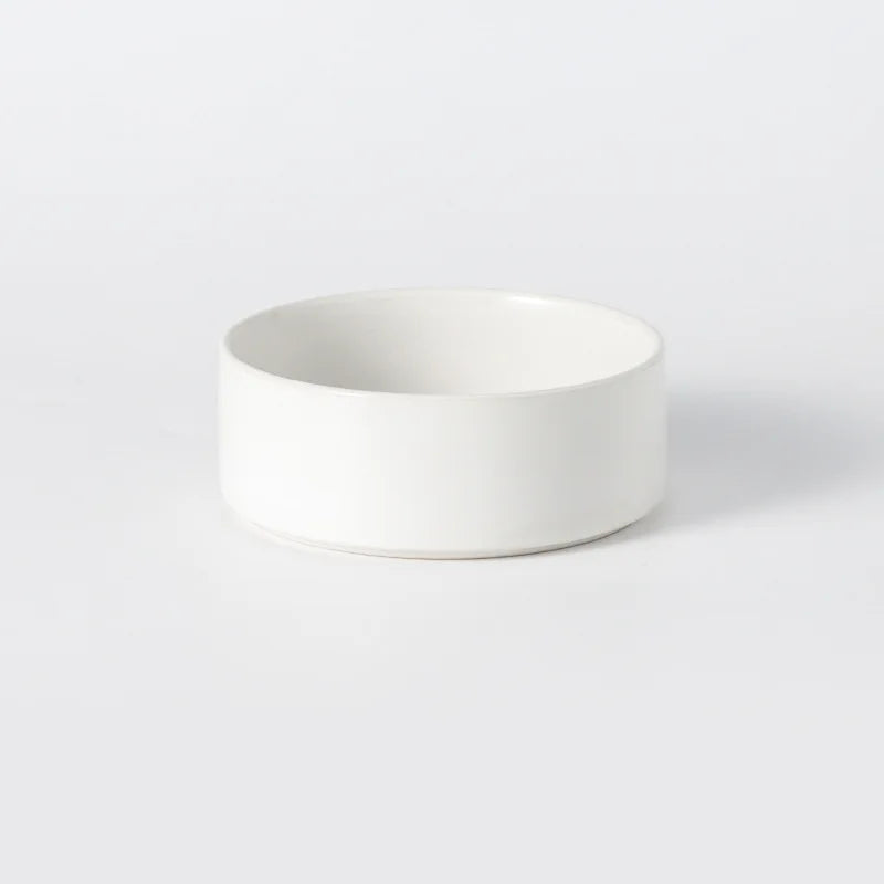Elevated Double Pet Bowl Feeder For Cats And Dogs Ceramic