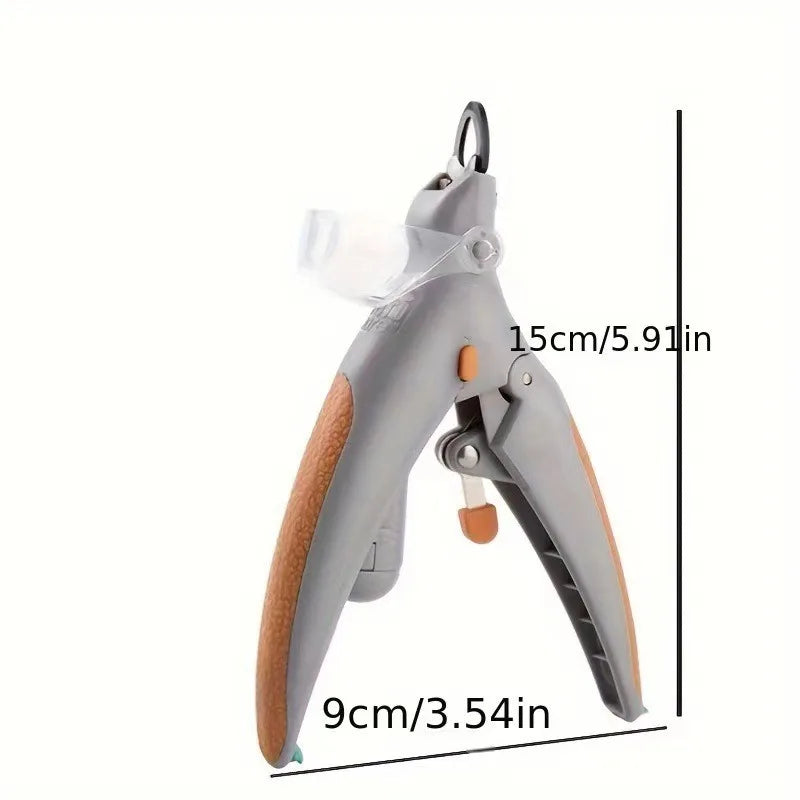Pet Nail Clipper With LED Light Cats And Dogs StainlessSteel