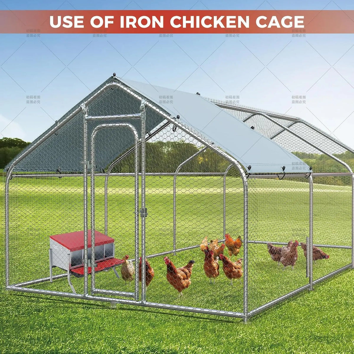 Chicken Nesting Box with Pull-Out Egg Collector Trays The Pet & Home Store
