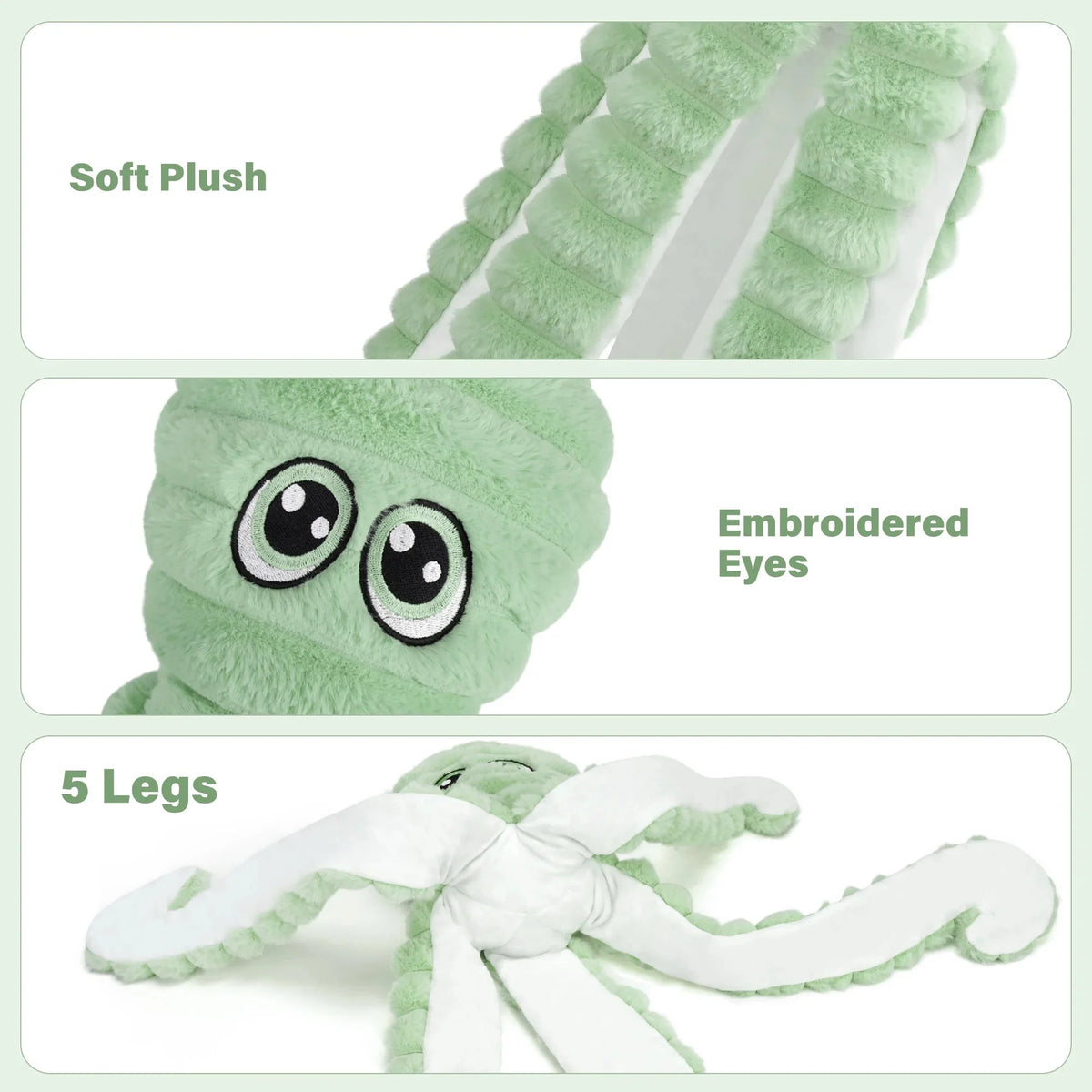 Large Octopus Design Pet Plush Toy The Pet & Home Store