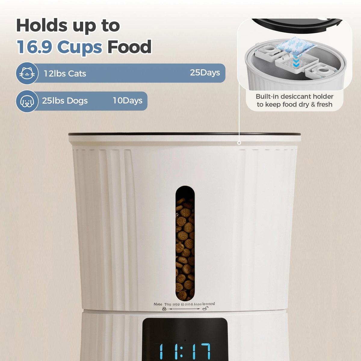 4L Automatic Pet Feeder The Pet & Home Store