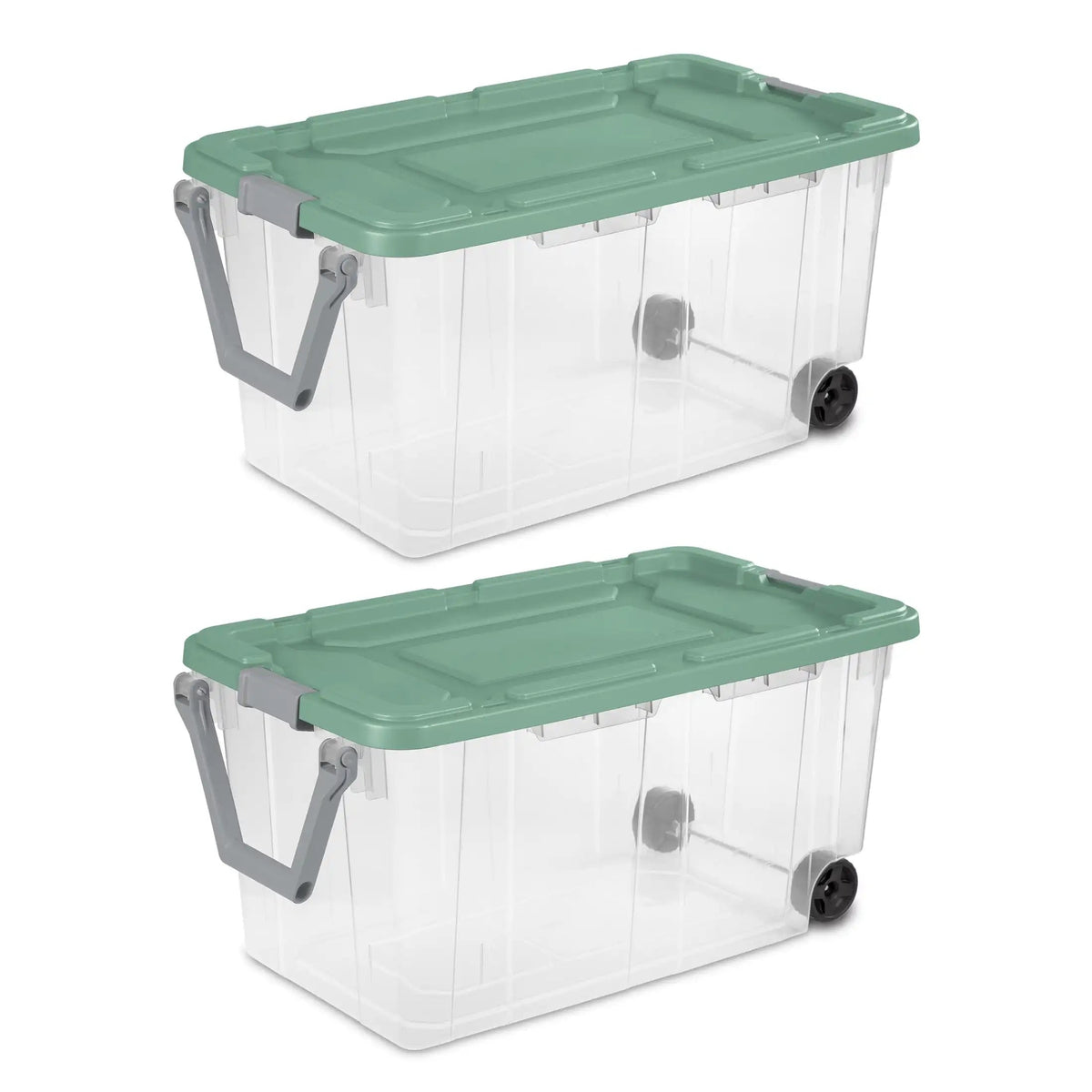 Sterilite Industrial Wheeled Storage Container With Durable Handle The Pet & Home Store