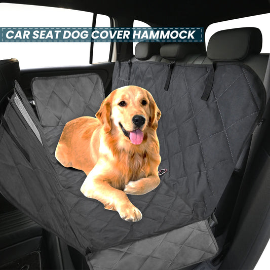 XUKEY Car Dog Rear Seat Cover Waterproof Travel Hammock Mat