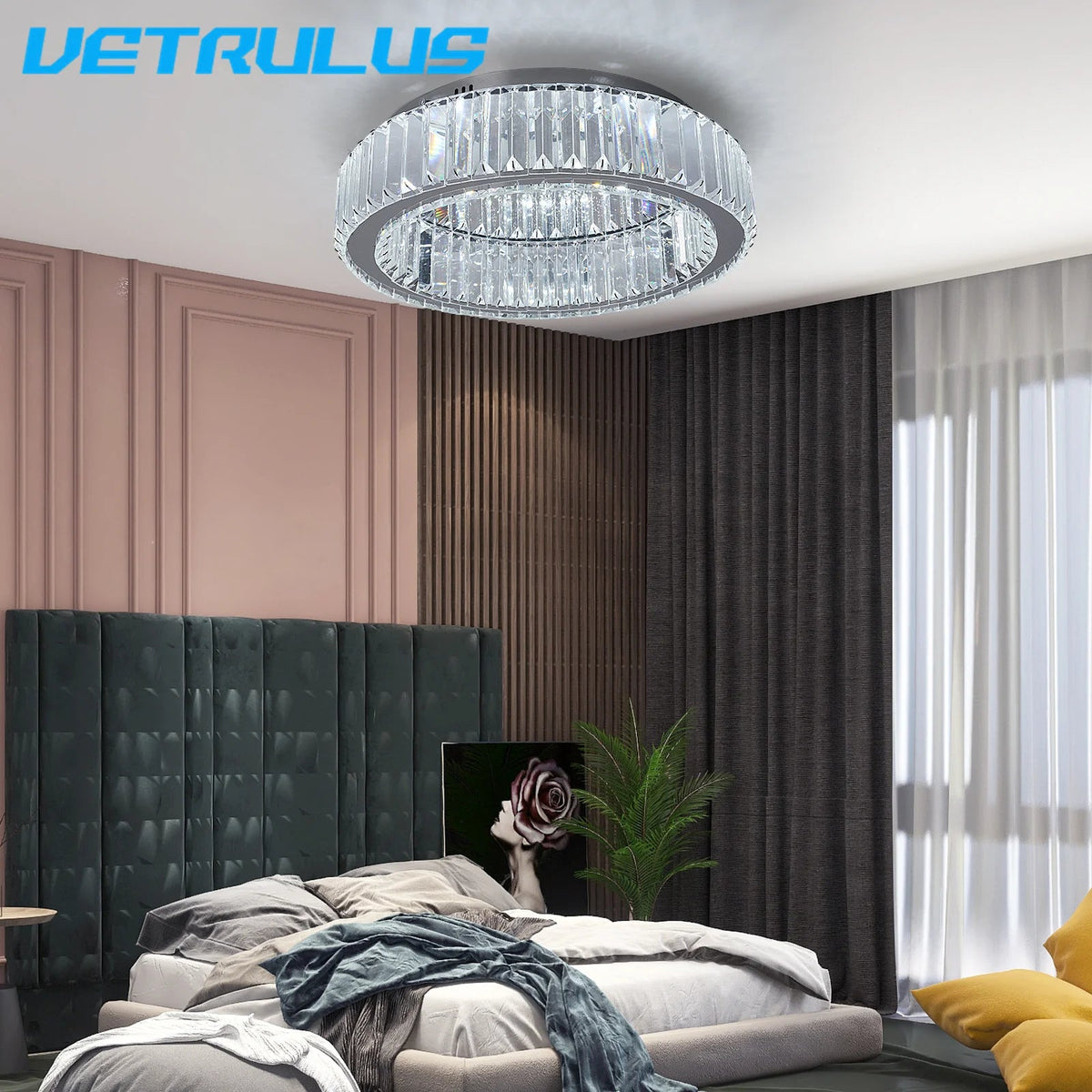 Modern Crystal Ceiling Lamp The Pet & Home Store