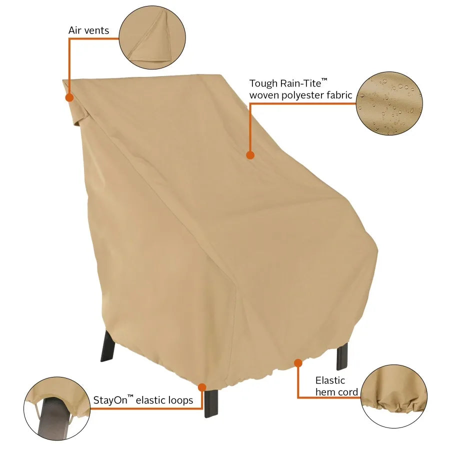 Terrazzo Standard Patio Chair Cover The Pet & Home Store