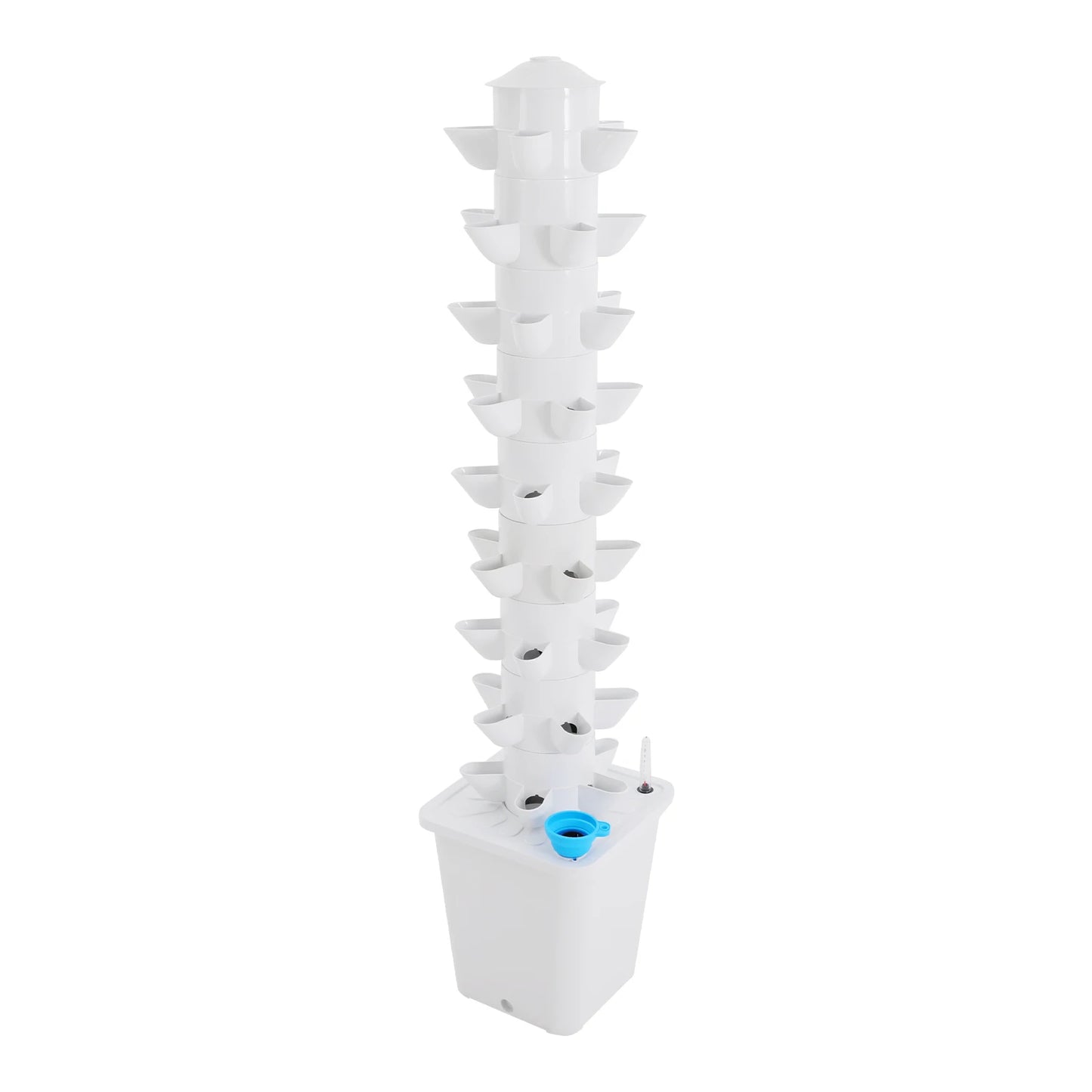 Hydroponic Garden Vertical Tower Planting System For Balcony Garden