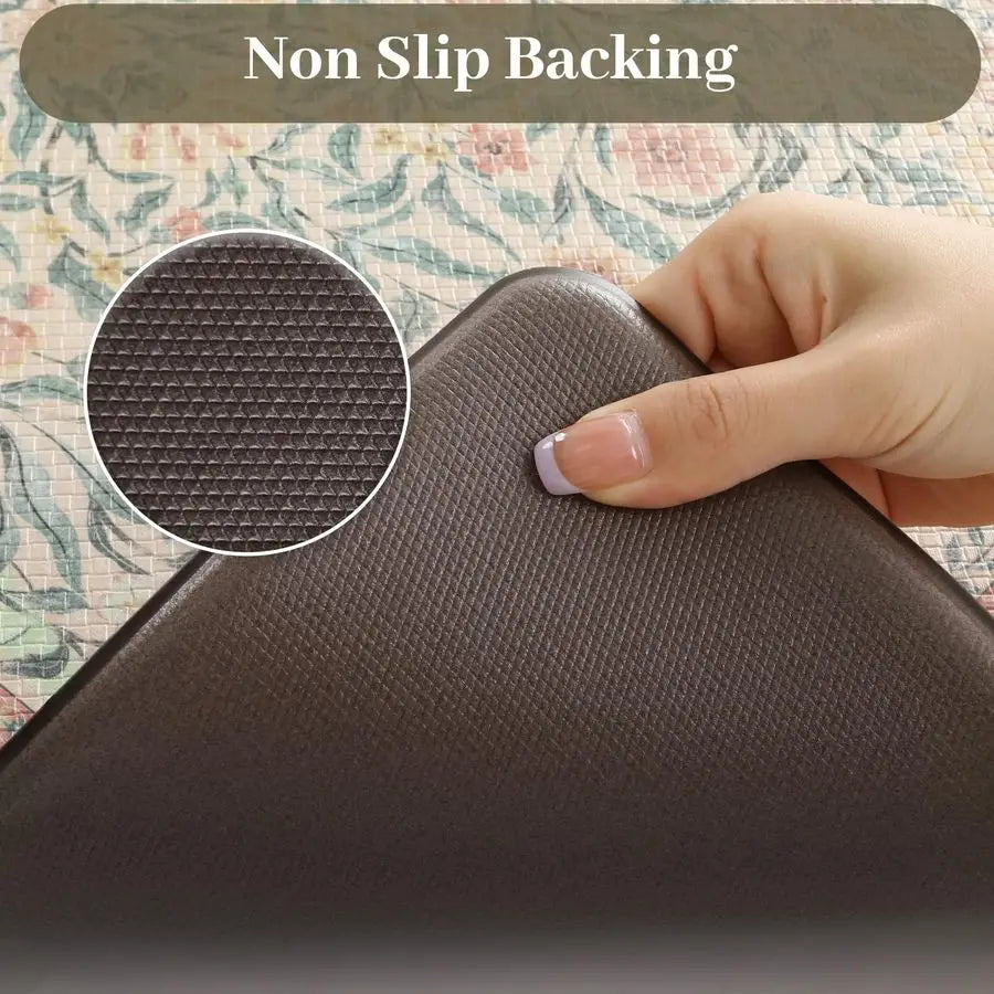 Anti Fatigue Kitchen Mats Set Of 2 Cushioned Non Slip