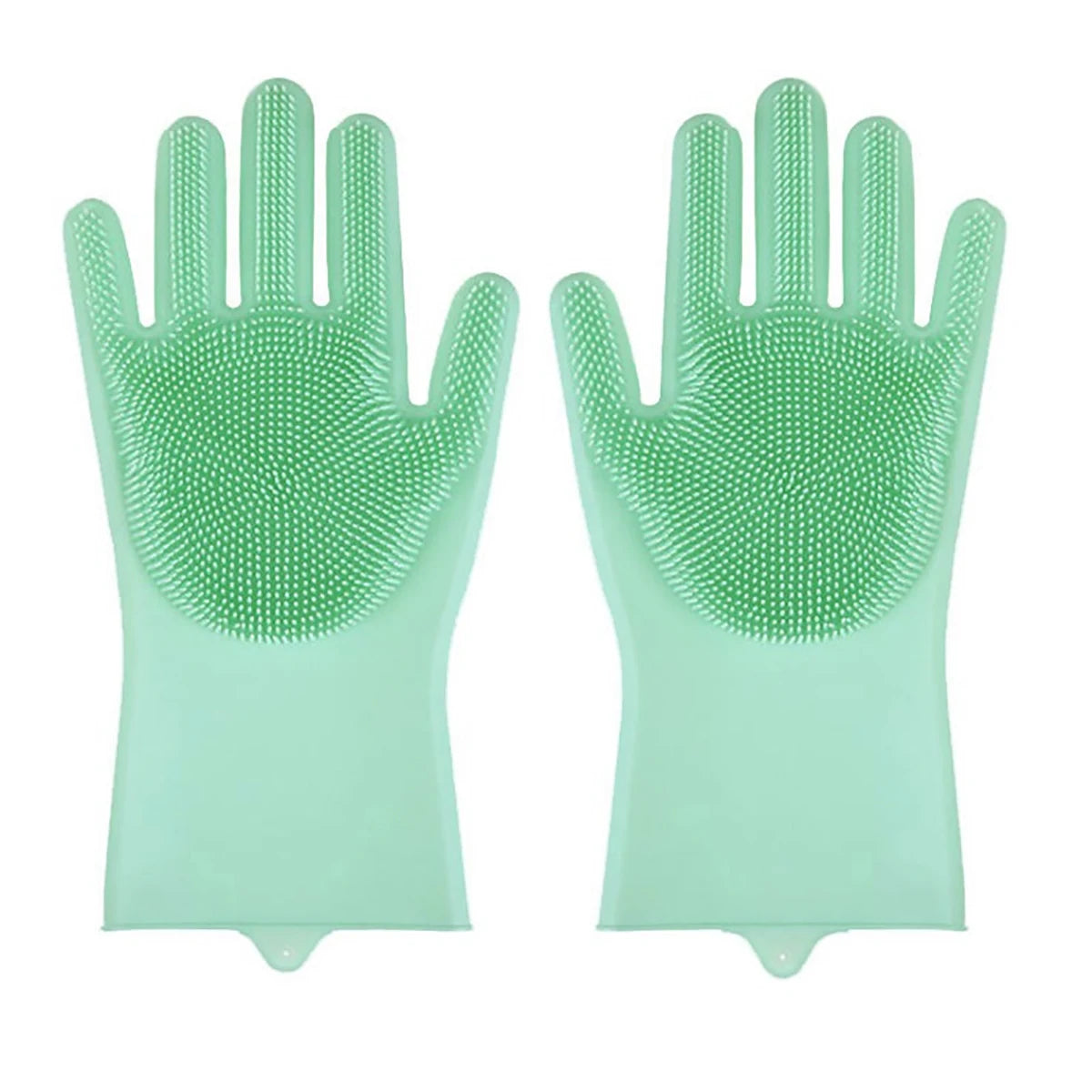 Silicone Pet Grooming Cleaning Gloves For Dogs And Cats