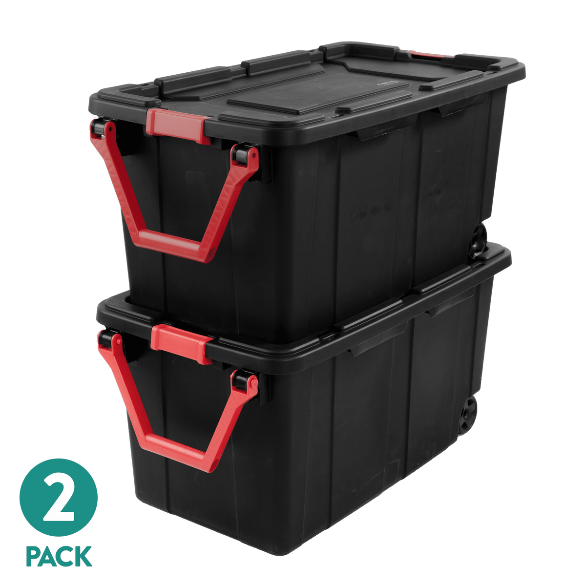 Sterilite Industrial Wheeled Storage Container With Durable Handle The Pet & Home Store