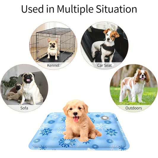 Pet Summer Self-Cooling Pad For Dogs And Cats, Easy Cleaning