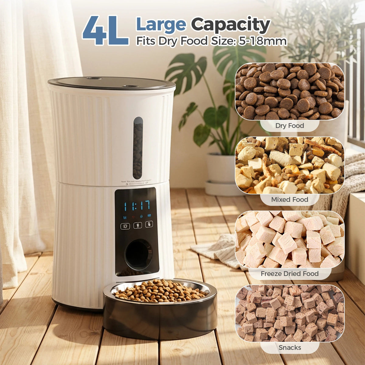 4L Automatic Pet Feeder The Pet & Home Store
