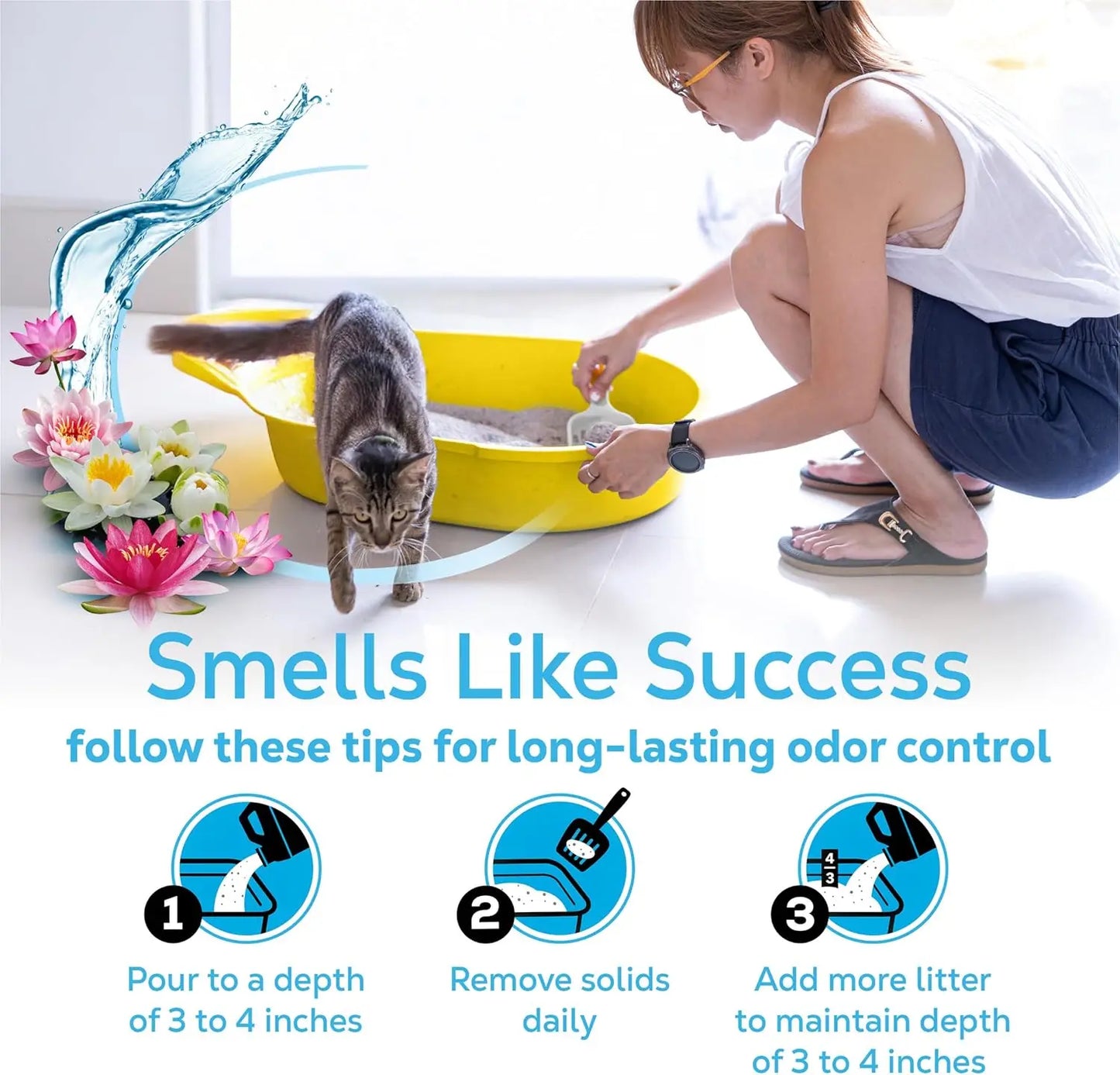 Clumping Cat Litter For Multiple Cats Clear Springs Scented Odor Control