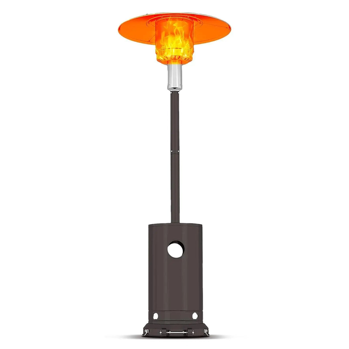48000 BTU Propane Patio Heater Wind-Resistant  With Triple Safety Protection The Pet & Home Store