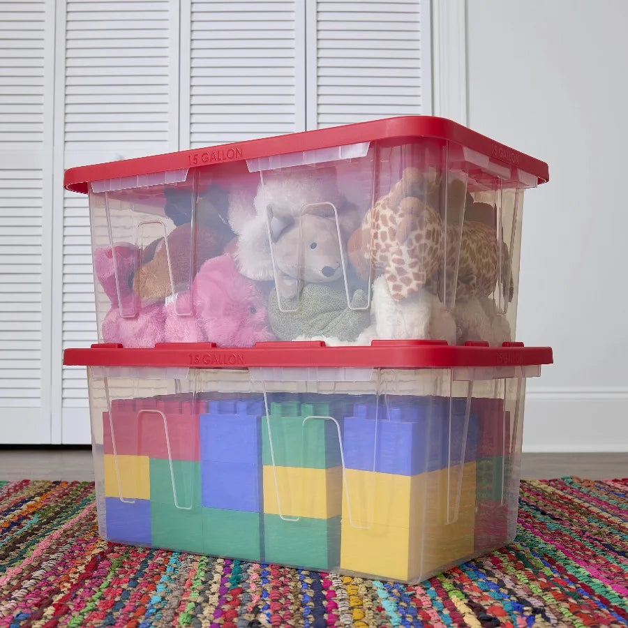 Clear Storage Bins with Lids The Pet & Home Store