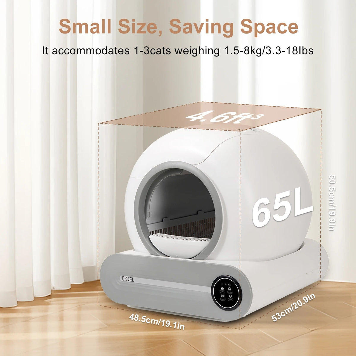 Automatic Smart Litter Box The Pet & Home Store