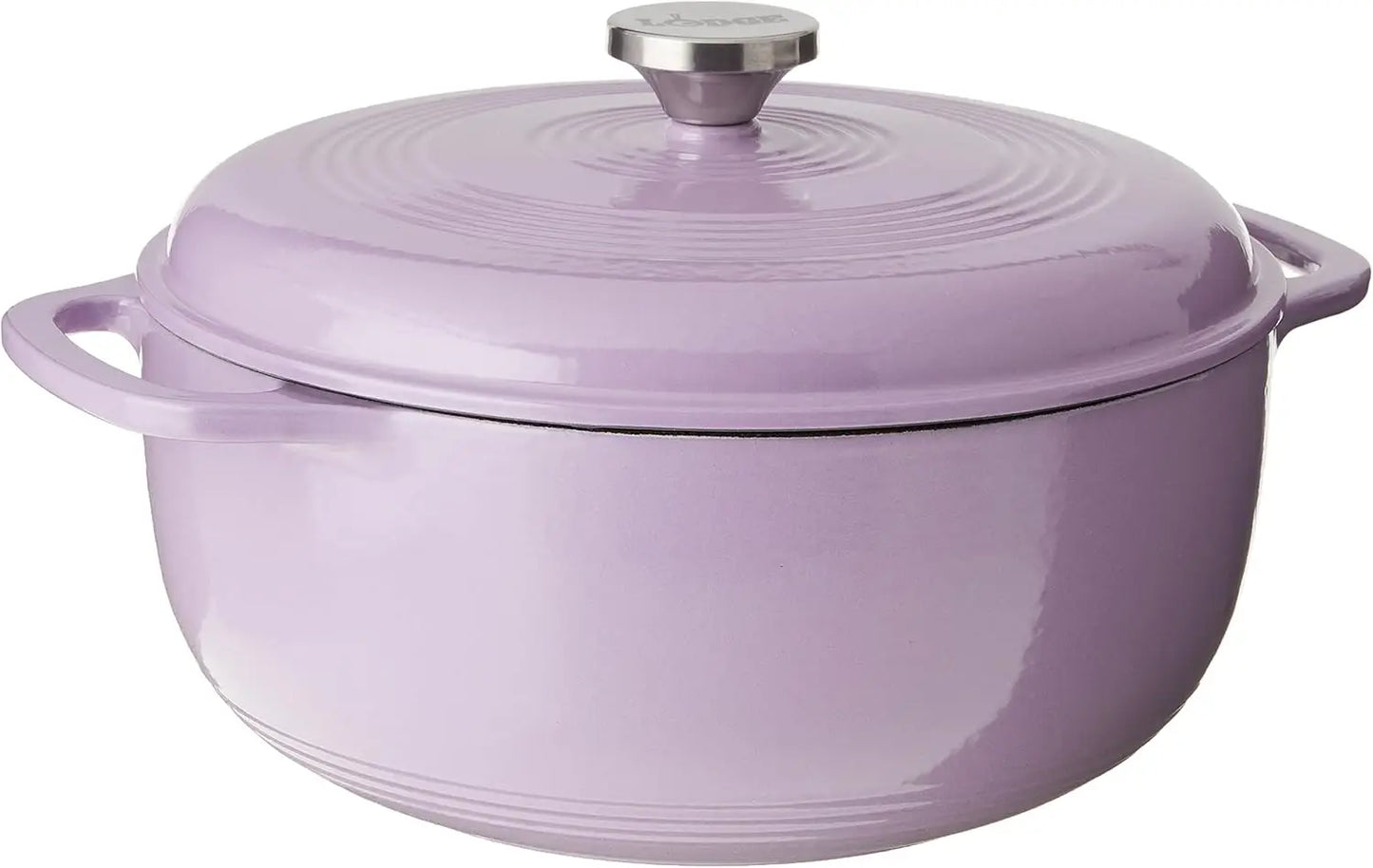 Lodge Enameled Cast Iron Dutch Oven Lid Oven Safe 500F