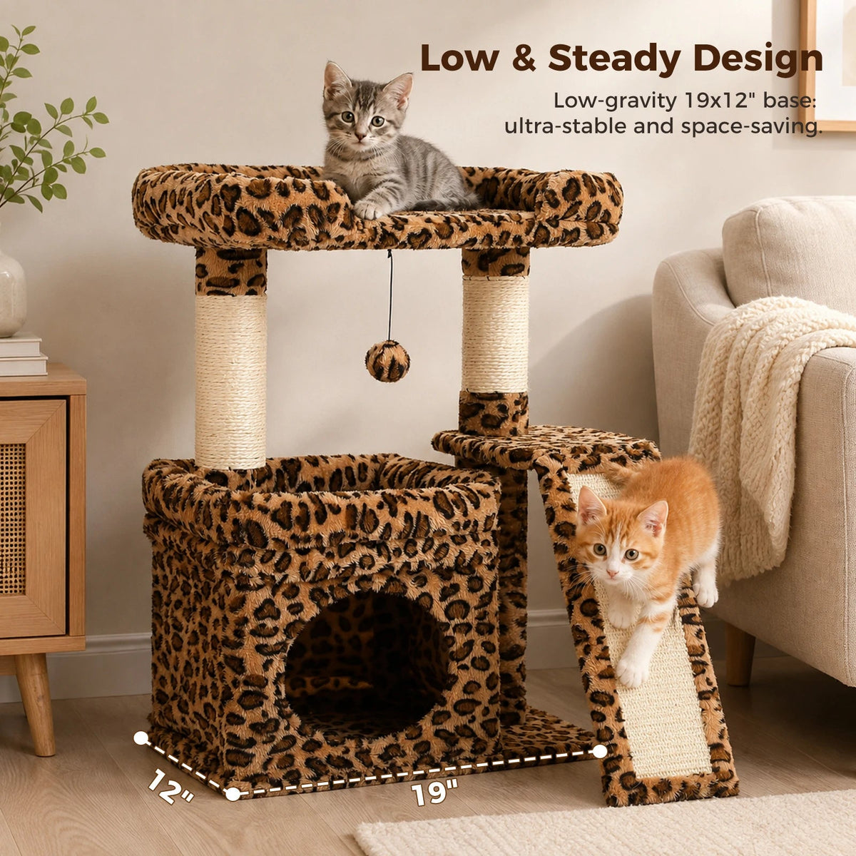 Cat Tree for Indoor Cat Tower with Sisal Scratching Post The Pet & Home Store