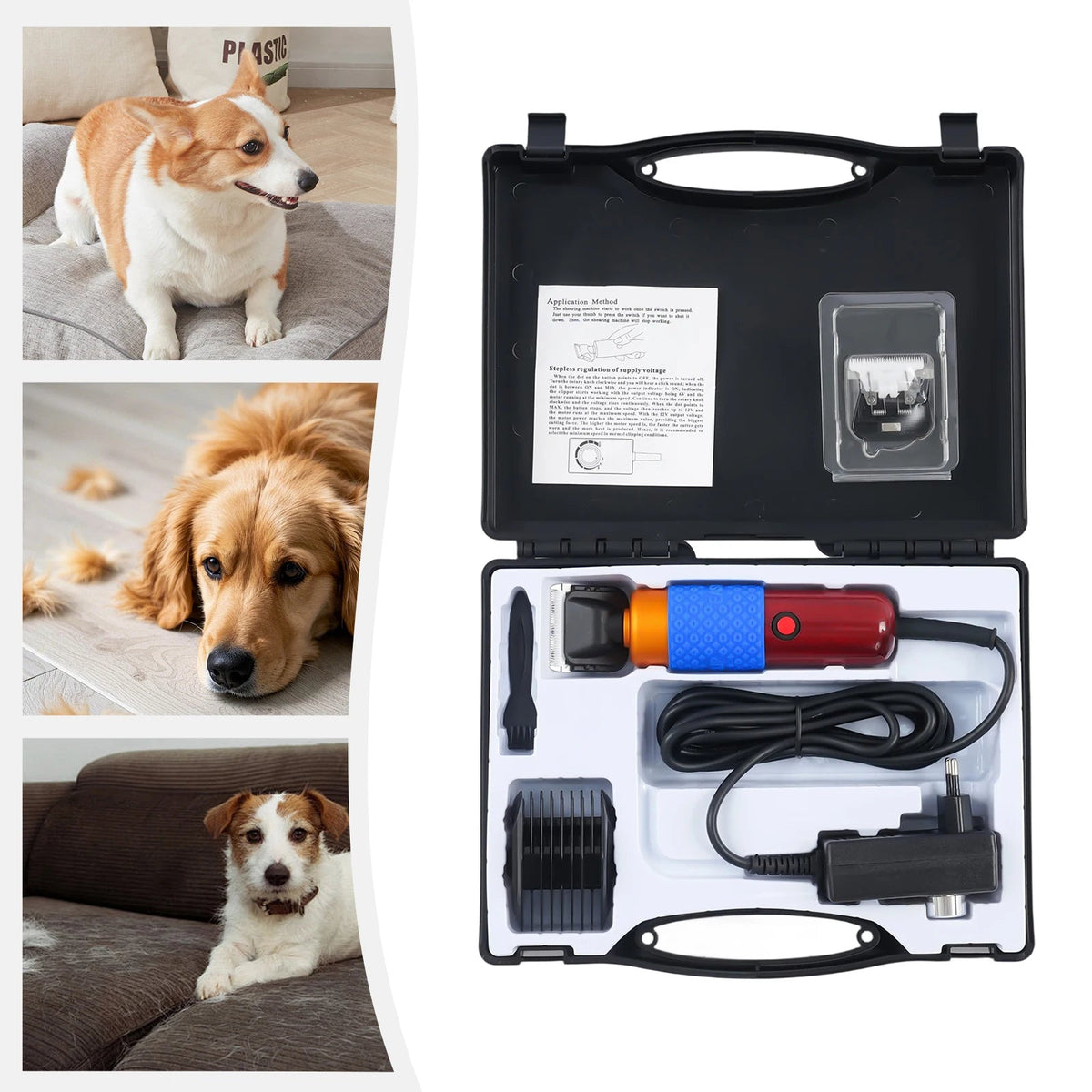 36W Electric Animal Grooming Shaver The Pet & Home Store